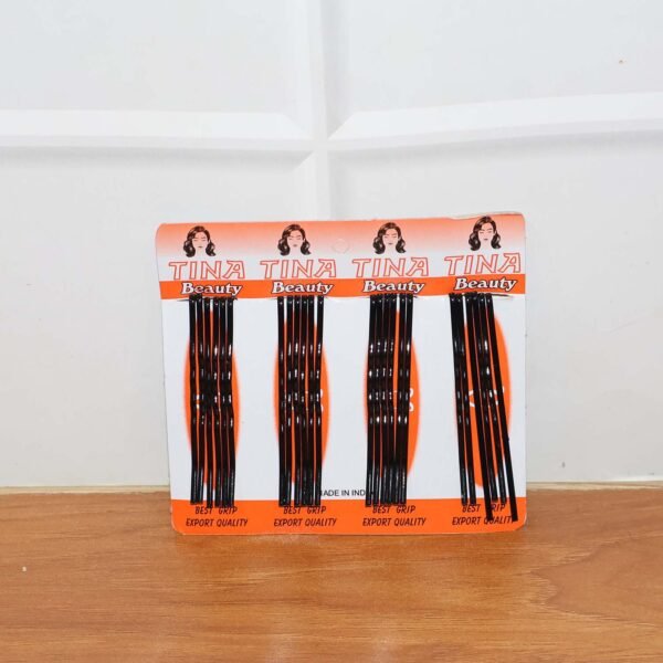 medium black hair bobby pins (24 pc)