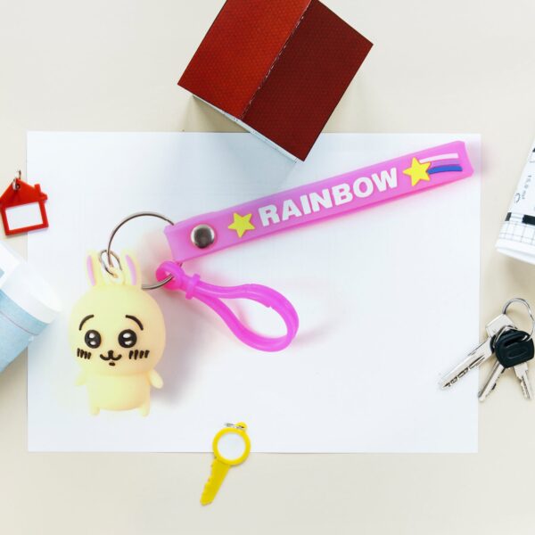 cute bunny character keychain (1 pc) cute bunny character keychain (1 pc)