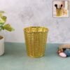 luxury golden decorative makeup brush holder organizer (1 pc)