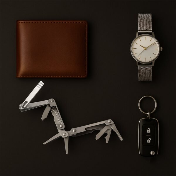 stainless steel 8 in 1 multipurpose pocket tool kit