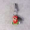 mix design cartoon nail cutter keychain with mini nail clipper (1 pc)