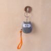 portable owl shape personal safety alarm keychain