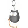 portable owl shape personal safety alarm keychain