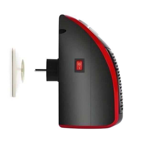 wonder warm 400w wall plug room heater with remote control (1 pc)