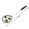 premium 17 cm heat resistant ceramic soup ladle