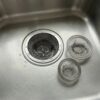 stainless steel sink drain strainer set (3 pc) stainless steel sink drain strainer set (3 pc)