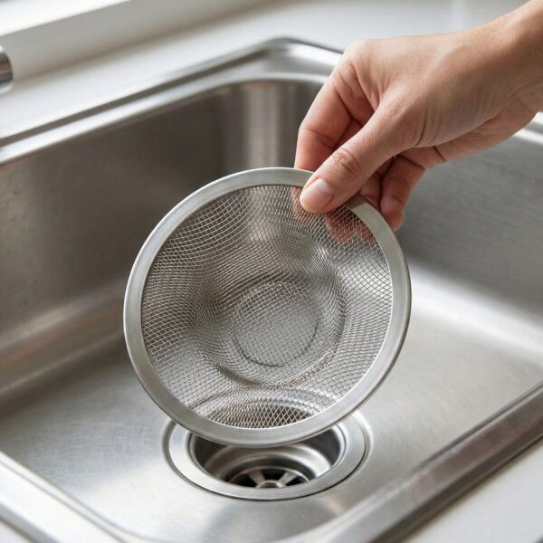 stainless steel sink drain strainer set (3 pc) stainless steel sink drain strainer set (3 pc)
