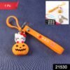 cute cartoon cat & pumpkin theme silicone keychain (1 pc) cute cartoon cat & pumpkin theme silicone keychain (1 pc)