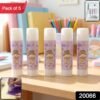 cartoon themed solid glue stick pack of 5