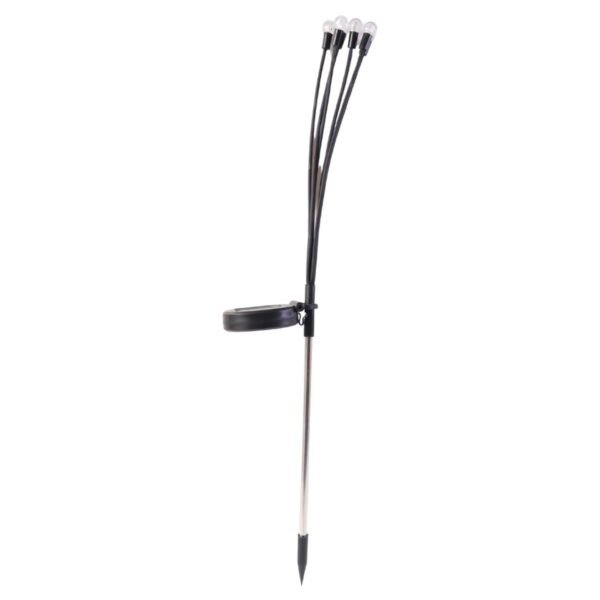 2 pc solar led garden stake firework lights
