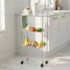 4 layer multipurpose storage trolley with wheels 4 layer multipurpose storage trolley with wheels