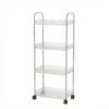 4 layer multipurpose storage trolley with wheels 4 layer multipurpose storage trolley with wheels