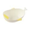 plastic rice pulses fruits vegetable noodles pasta washing bowl and strainer (2 pc)