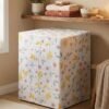 waterproof & dustproof floral washing machine cover (62Ã—56Ã—83 cm)