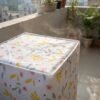 waterproof & dustproof floral washing machine cover (62Ã—56Ã—83 cm)