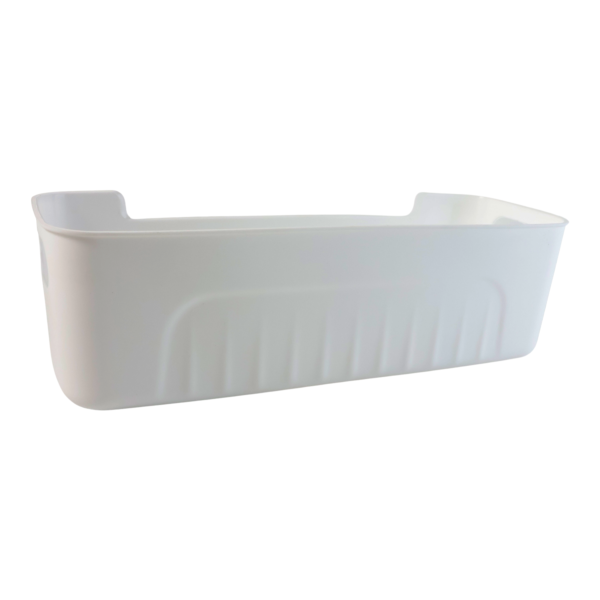 white plastic storage basket tray set (4 pcs)