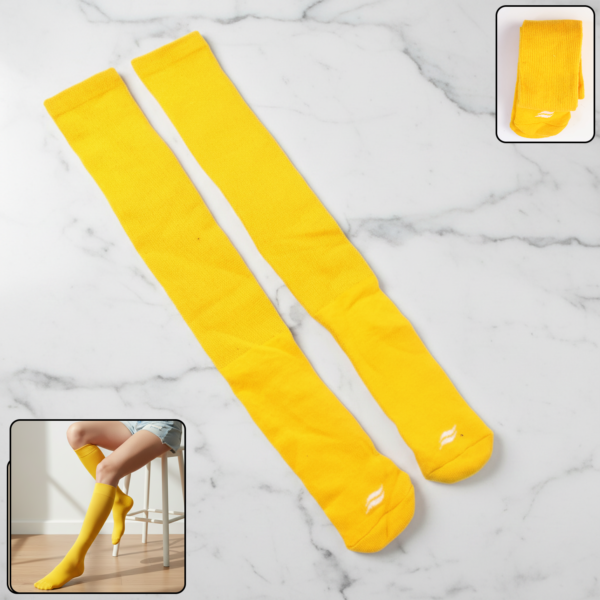 bright knee high stretch socks (1 pair)