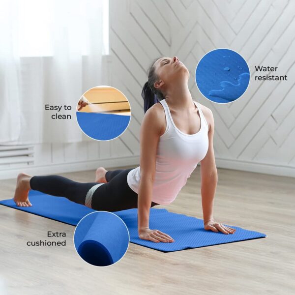 premium non slip yoga mat for home & gym (1 pc) premium non slip yoga mat for home & gym (1 pc)