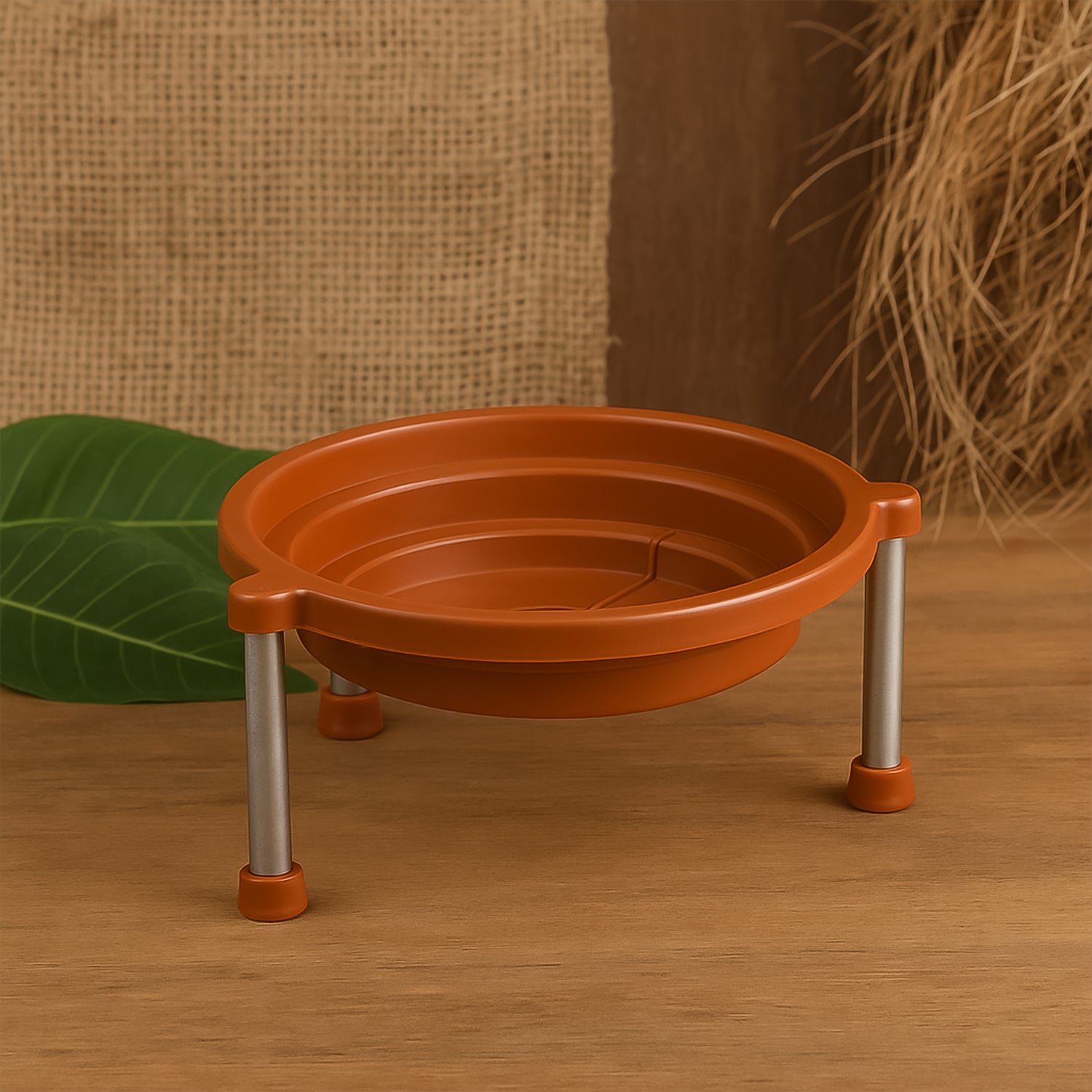 multipurpose matka stand / plant pot water pot stand plastic for home & kitchen (1pc)