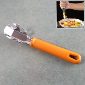 Multi-Functional Stainless Steel Hot Pot Gripper Clamp & Pan Lifter Tool (1 Pc)
