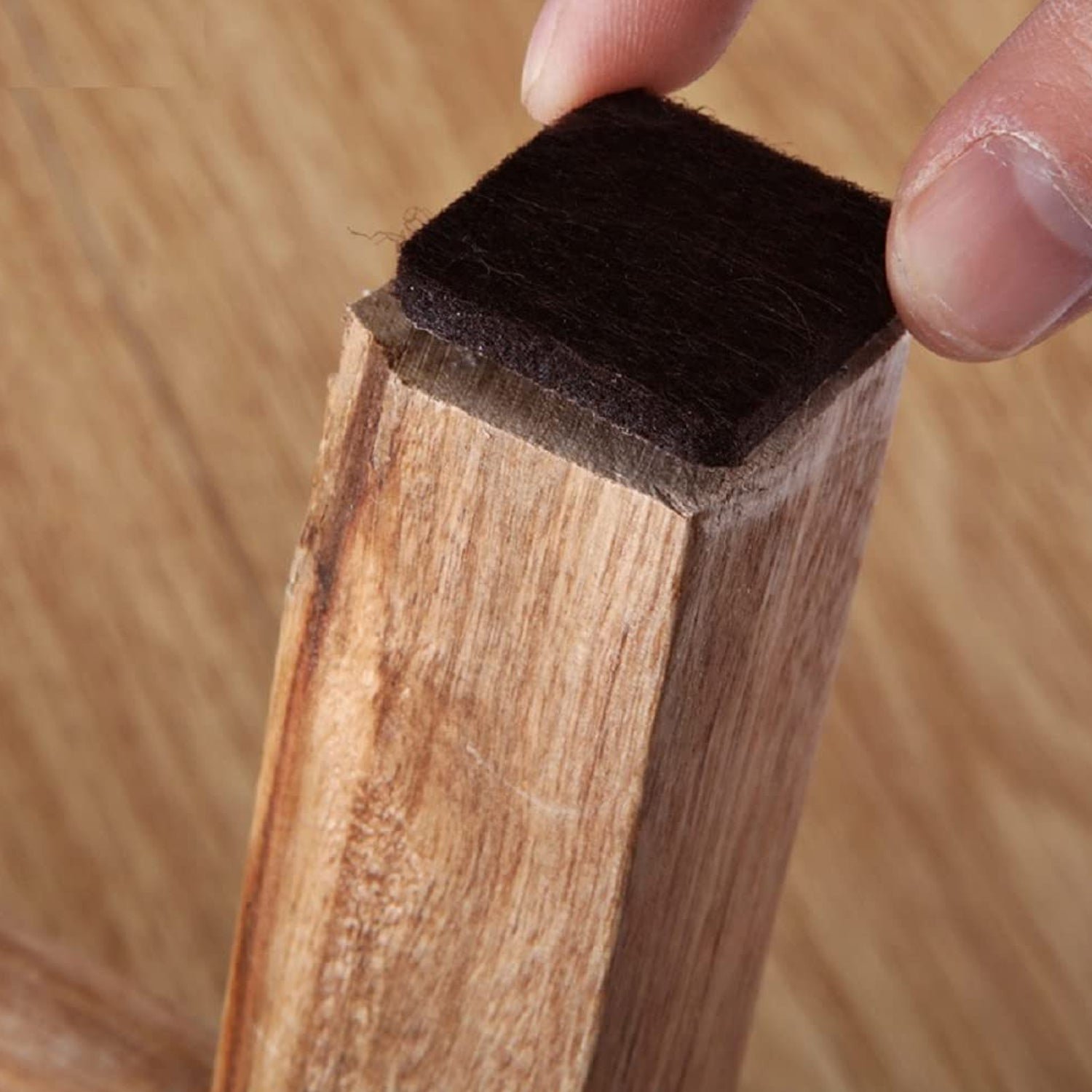 square self adhesive door, wardrobe furniture feet pad (pack of 1pc).