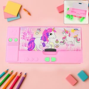 Multi Purpose Gadget Jumbo Pencil Box Compass
