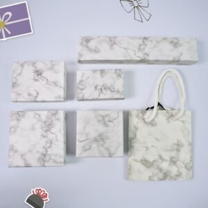 Cardboard Jewelry Boxes Gift Case Small Paper Jewelry Gift (7 Pcs Set / Mix Size)