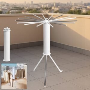 Octopus Rotating Clothes Drying Rack Stand (1 Pc)