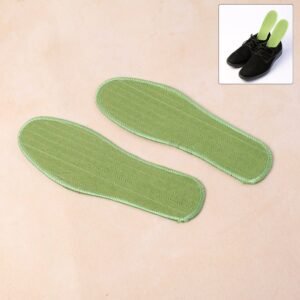 Premium Comfort Shoe Insoles for Daily Foot Support Size 35 (1 Pair / Mix Design)