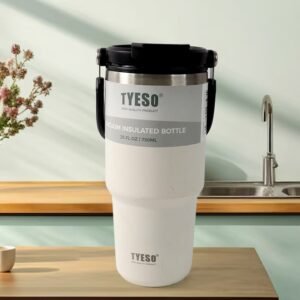 High Quality Stainless Steel Vacuum Glass Double Walled Travel Mug( 1 Pc)