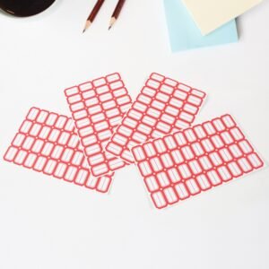 Multipurpose Blank Label Sticker Sheets (50 Sheet)
