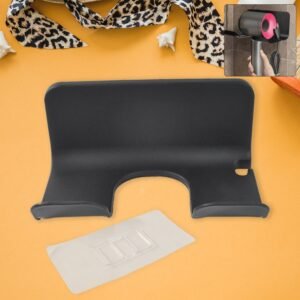 Hair Dryer Holder Wall Mounted Space Plastic Drill Blow Dryer Organizer Rack