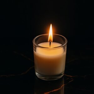 In'lief Scented Votive Jar Candle in Glass / Sweet Dreams Soy Blend Candle (50 Gm)