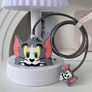 Cartoon Character Silicon Charger Case Cover iP 18-20W, iPhone (Mix Design / 1 Pc)