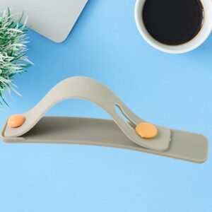 Olive Green Phone Loop Finger Holder, Phone Grip Straps Silicone Phone Finger (1 Pc)