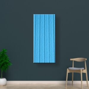 3D Adhesive Wallpaper for Living Room Wall Decor 60×30 cm Mix Color 1 Pc