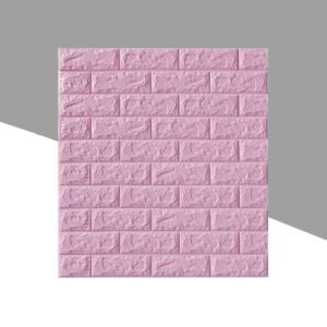 Wallpaper 3D Foam Wallpaper Sticker Panels (70 x 76 Cm / 1 Pc)