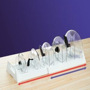 Pots and Pans Organizer Rack for Under Cabinet