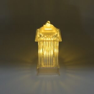 Lantern Shape LED Crystal Lamp for Festive & Holiday Decoration