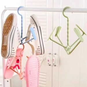 Hanging Shoe Rack Rotating Four Hooks Portable Drying Shoe Rack