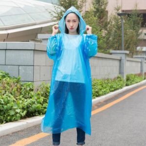 Disposable Rain Coat – Protection from Rain and Storms to Keep You Clean & Dry