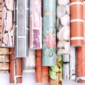DIY 3D Self Adhesive Wallpaper Decal for Home Office Living Room Hall Kitchen