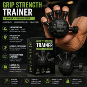 Eagle Claw Hand Grip Strengthener Finger Trainer Ball (1 Pc)