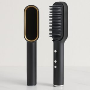 Hqt-909B Hair Straightener Used While Massaging Hair Scalps Head., Hair accessories