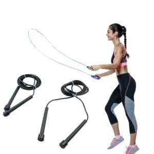 Speed Skipping Rope, Jump Rope With Pvc Handle, Sports Skipping Rope for Men