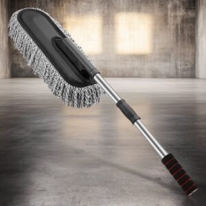 Car Dust Brush – Gentle Cleaning Tool for Interior & Exterior, Car Duster (1 Pc)
