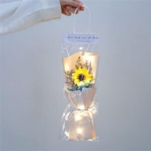 Home Decoration Rose Hand Made Valentine's Day Artificial Flowers(1 Pc)