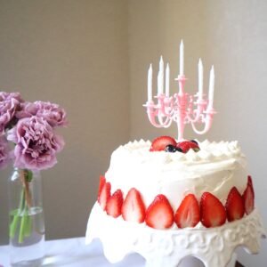 Luxury Birthday Candle Set – Elegant Cake Toppers & Holders for Parties & Events