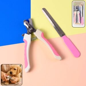 Professional Pet Nail Clipper and File (2 Pc Set)