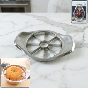Heavy Duty Stainless Steel Apple Cutter & Slicer (1 Pc)